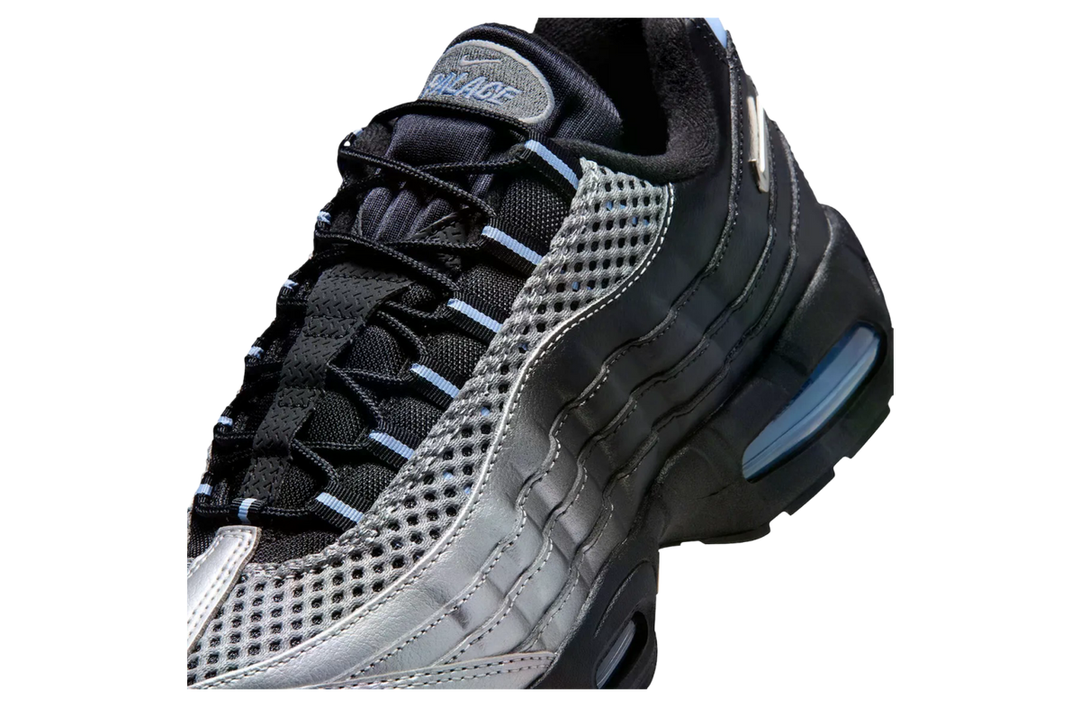 Palace x Nike Air Max 95 Metallic Silver / Aluminum - Image 7