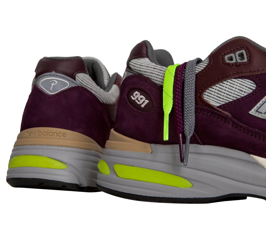 Patta x New Balance 991v2 Pickled Beet - Image 5