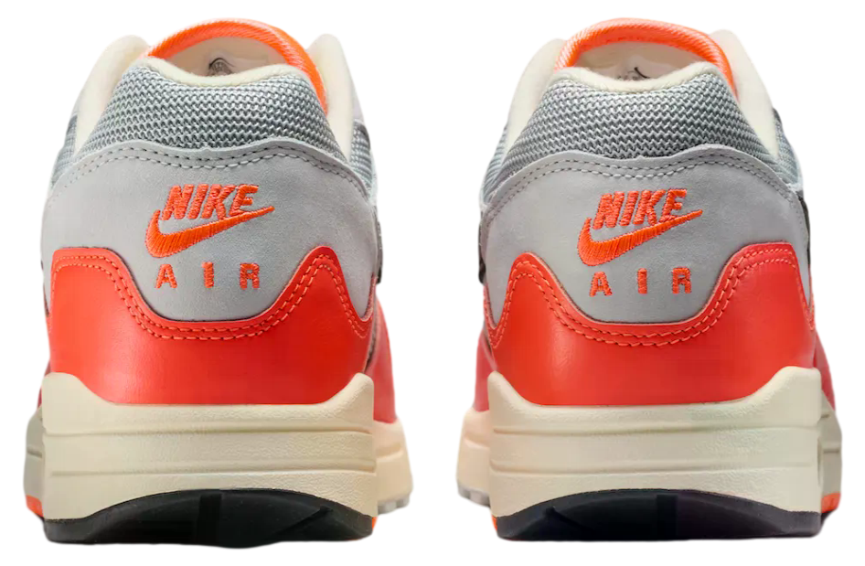 Patta x Nike Air Max 1 Hyper Crimson / Pure Platinum - Image 5