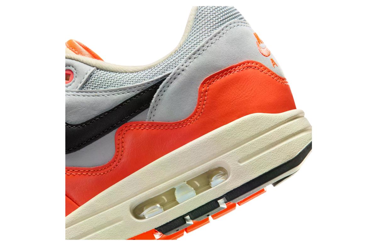 Patta x Nike Air Max 1 Hyper Crimson / Pure Platinum - Image 8
