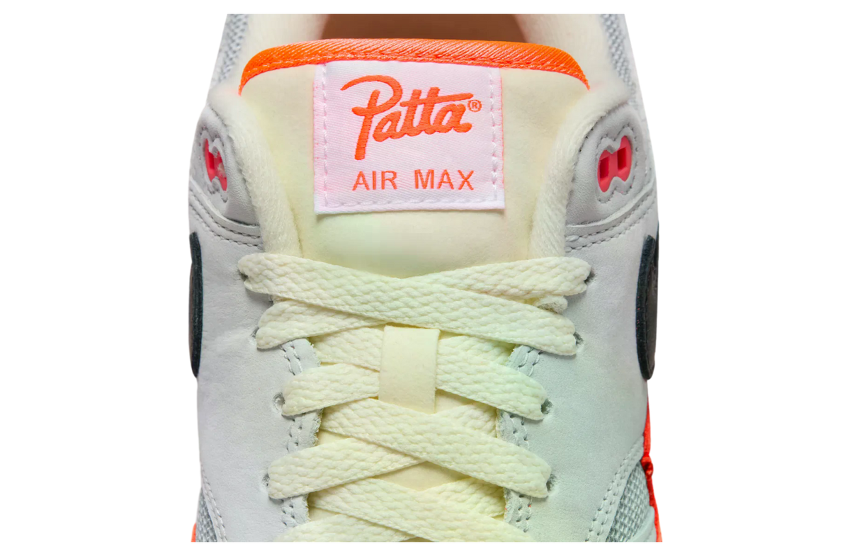 Patta x Nike Air Max 1 Hyper Crimson / Pure Platinum - Image 9