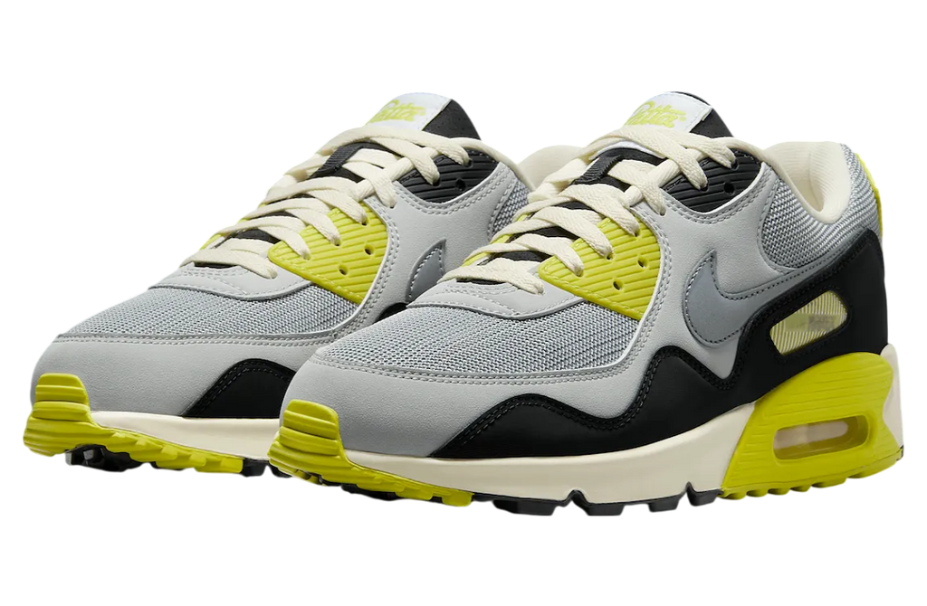 Patta x Nike Air Max 90 Waves Particle Grey / Cyber - Image 2