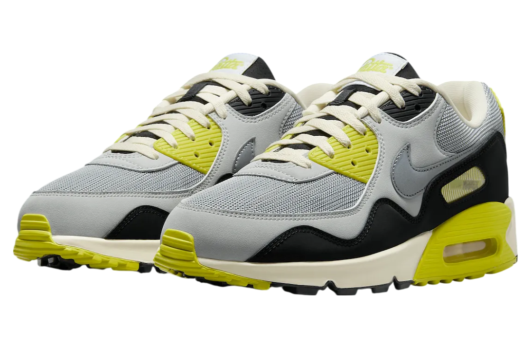 Patta x Nike Air Max 90 Waves Particle Grey / Cyber - Image 2