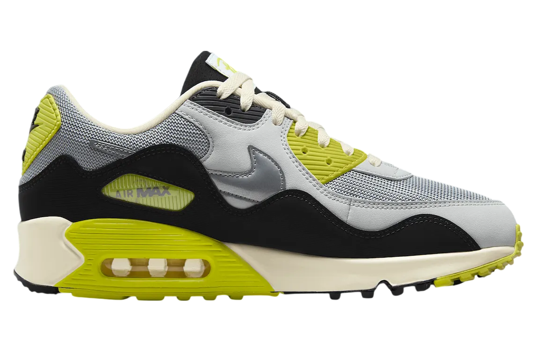 Patta x Nike Air Max 90 Waves Particle Grey / Cyber - Image 3