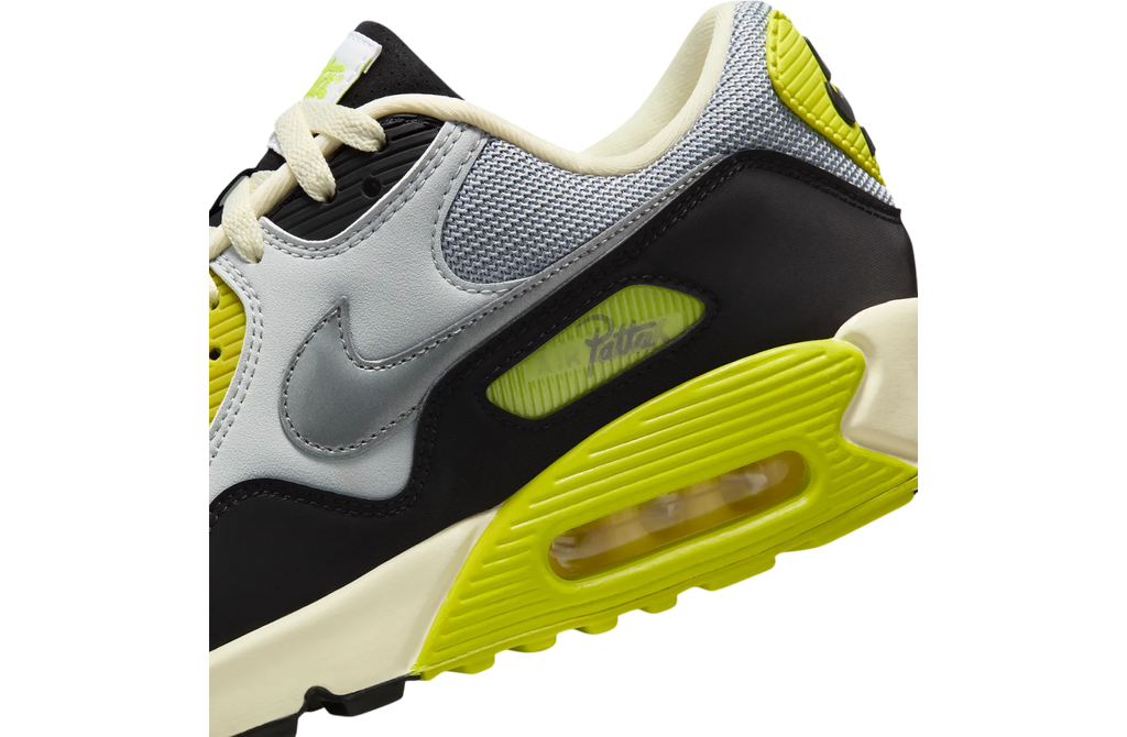 Patta x Nike Air Max 90 Waves Particle Grey / Cyber - Image 8