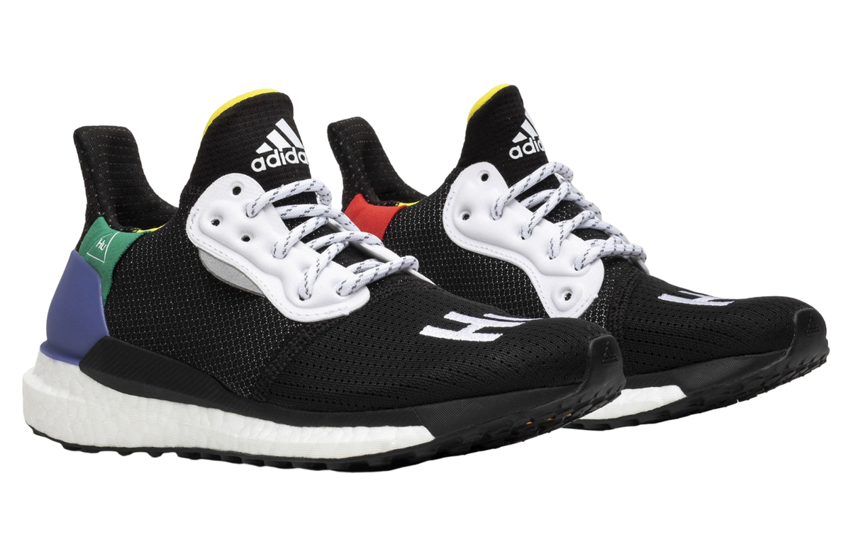 Pharrell x Adidas Wmns Solar Hu Glide Black - Image 5