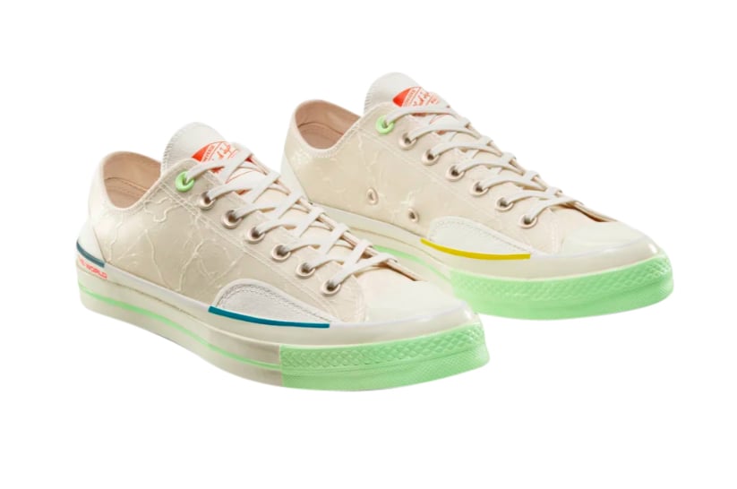 Pigalle x Converse Chuck 70 Ox White Barely Volt - Image 4