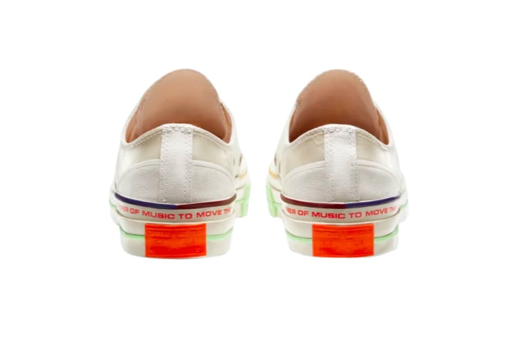 Pigalle x Converse Chuck 70 Ox White Barely Volt - Image 5
