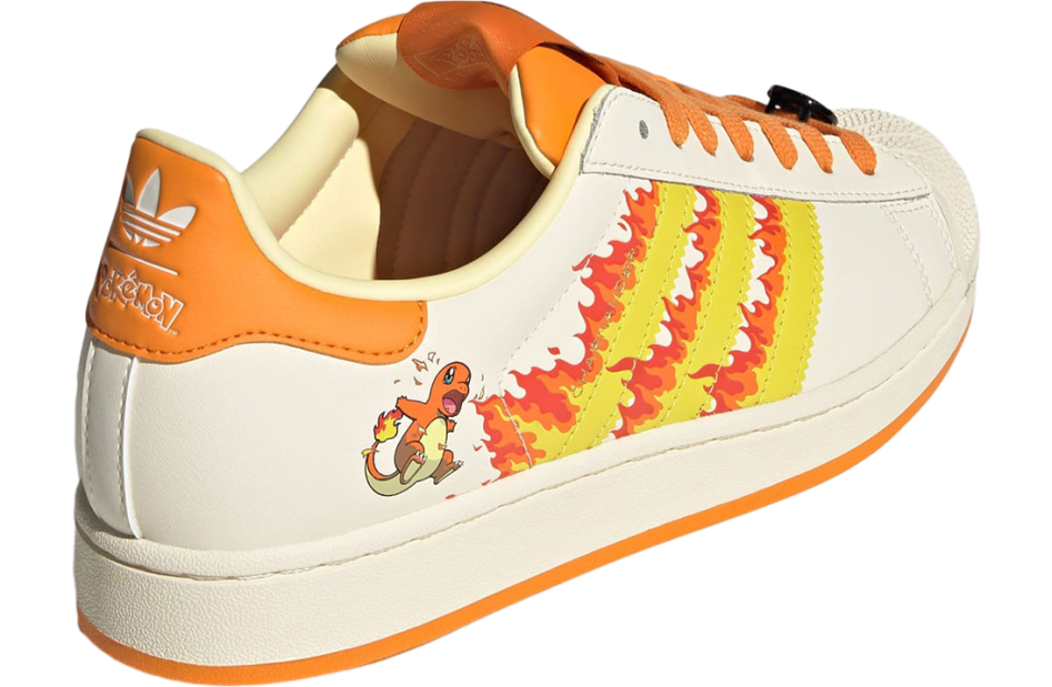 PokéMon x adidas Superstar Charmander - Image 4