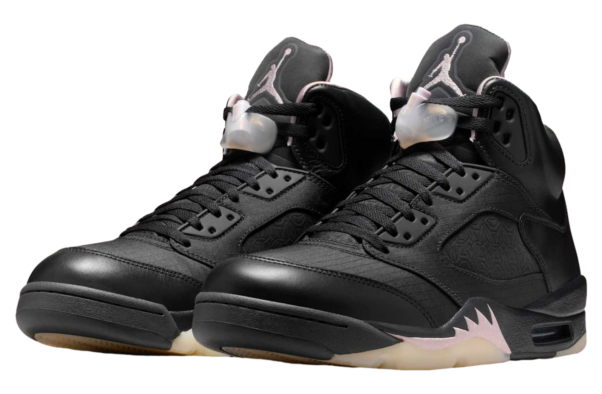 PSG x Air Jordan 5 Off Noir / Particle Rose - Image 2