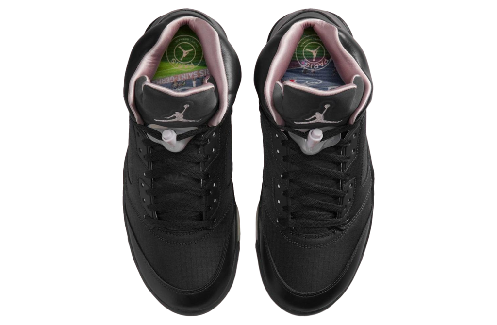 PSG x Air Jordan 5 Off Noir / Particle Rose - Image 4
