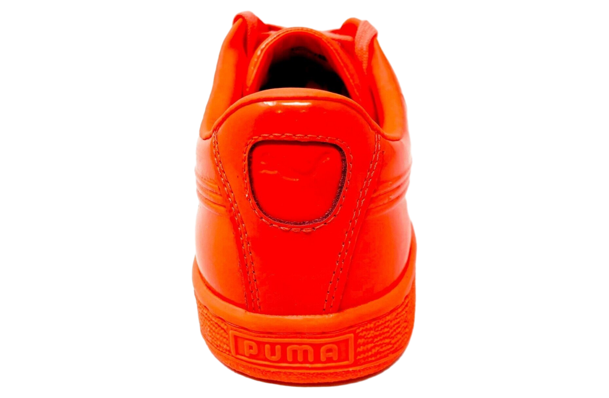 Puma Basket Classic Patent Emboss Red Blast - Image 5