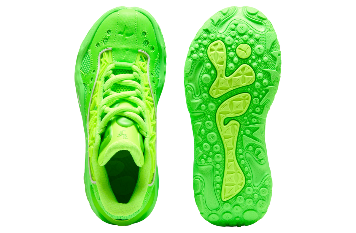 Puma Lamelo Ball Lafrancé Rnr Fluro Green Pes / Green Glare - Image 4