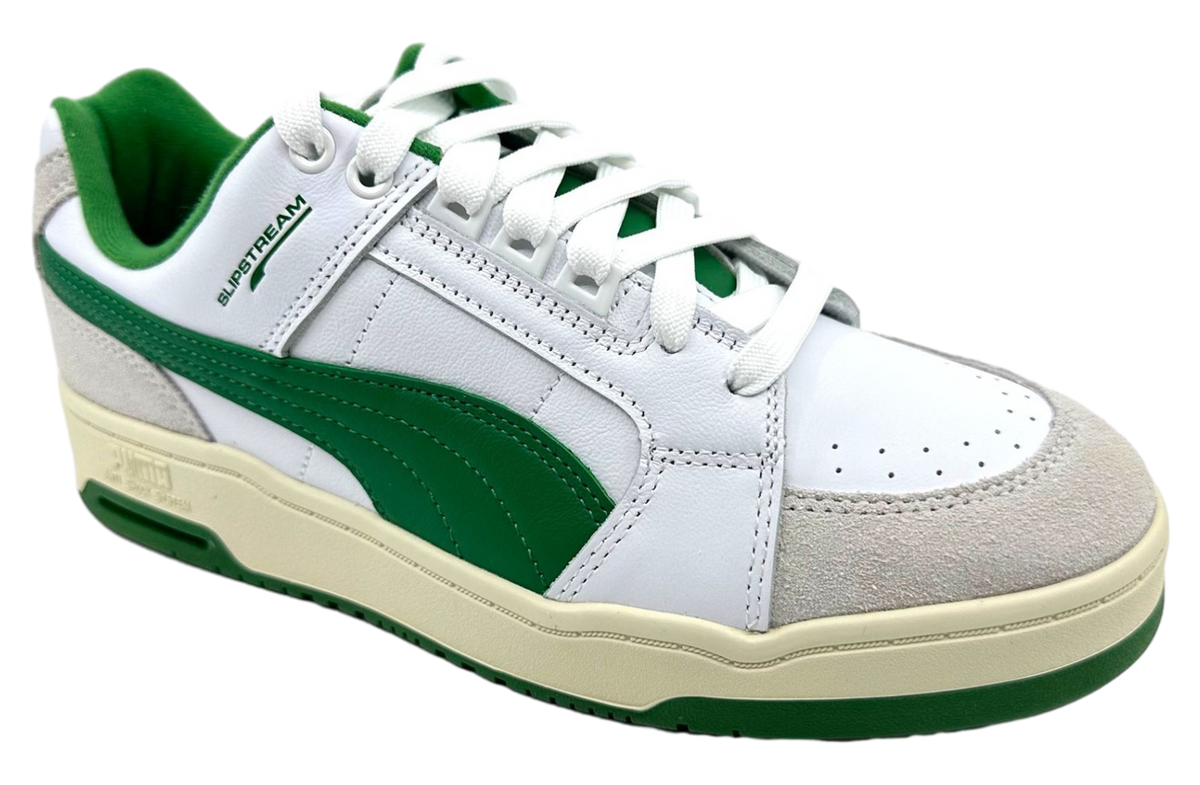Puma Slipstream Lo White Amazon Green - Image 2