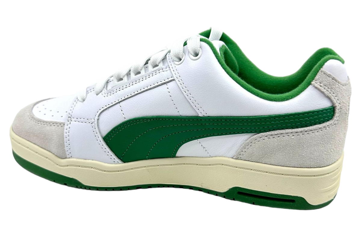 Puma Slipstream Lo White Amazon Green - Image 3
