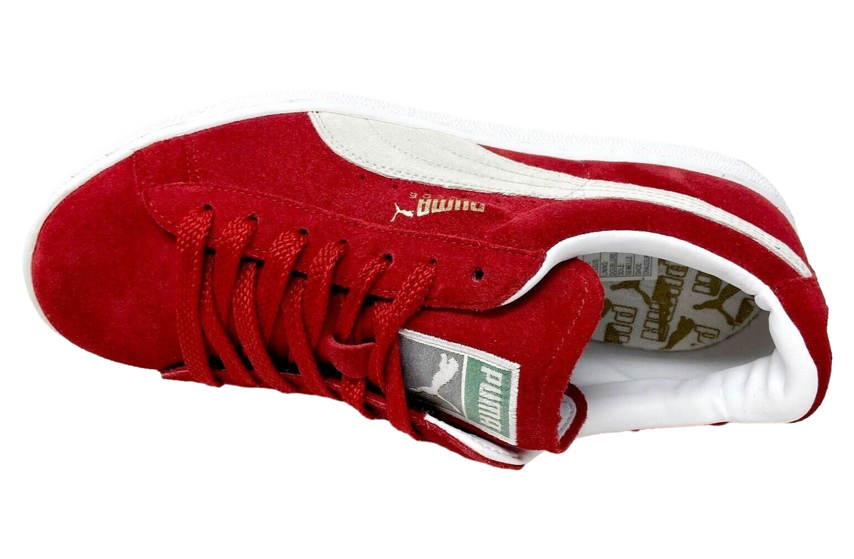 Puma Suede Ribbon Red / White - Image 4