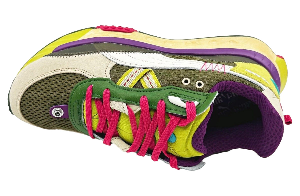 Puma Wild Rider Last Hunter Charcoal Grey / Pale Khaki - Image 4