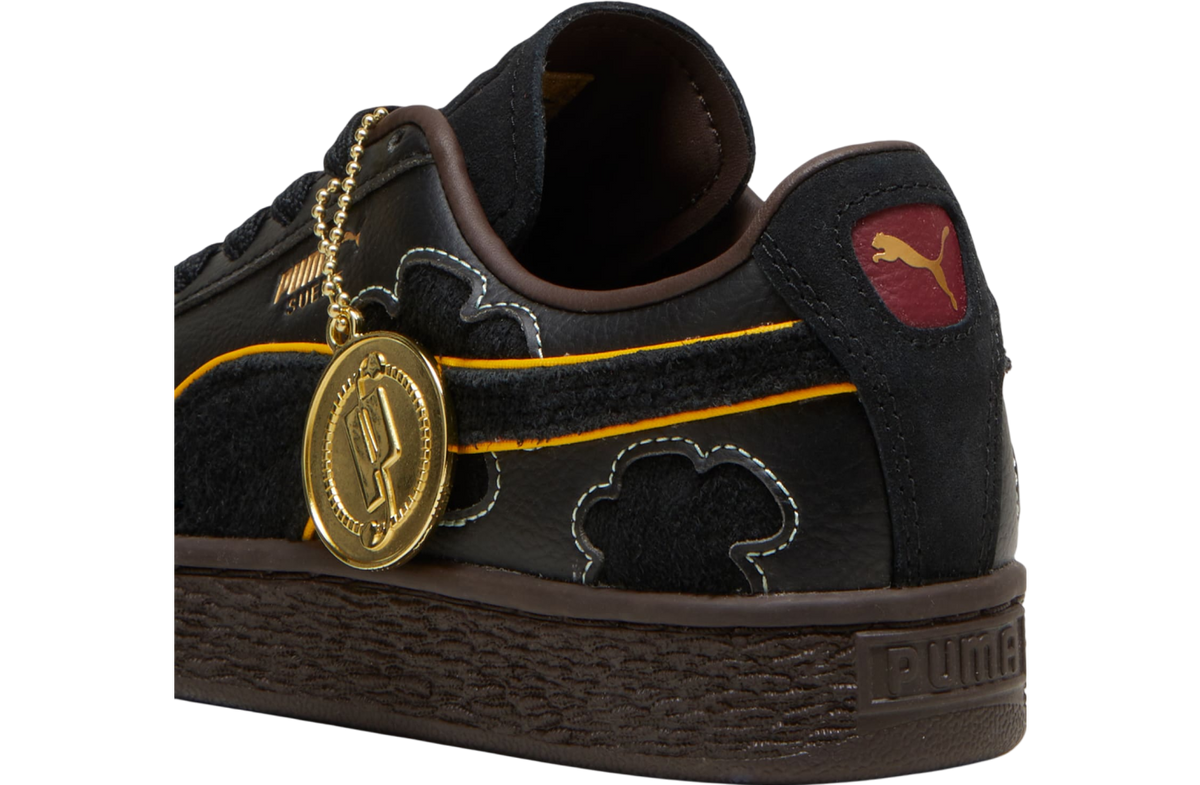 Puma x One Piece Suede Blackbeard Teach Black / Dark Chocolate - Image 3