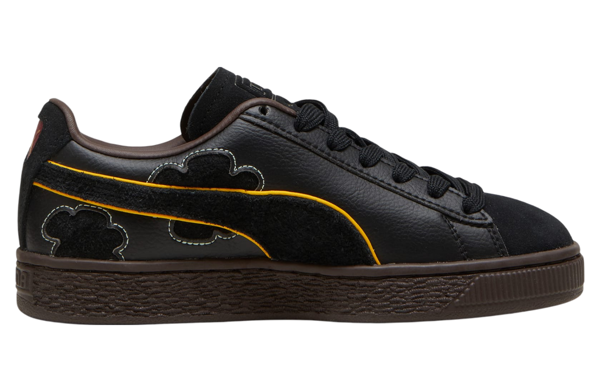 Puma x One Piece Suede Blackbeard Teach Black / Dark Chocolate - Image 5
