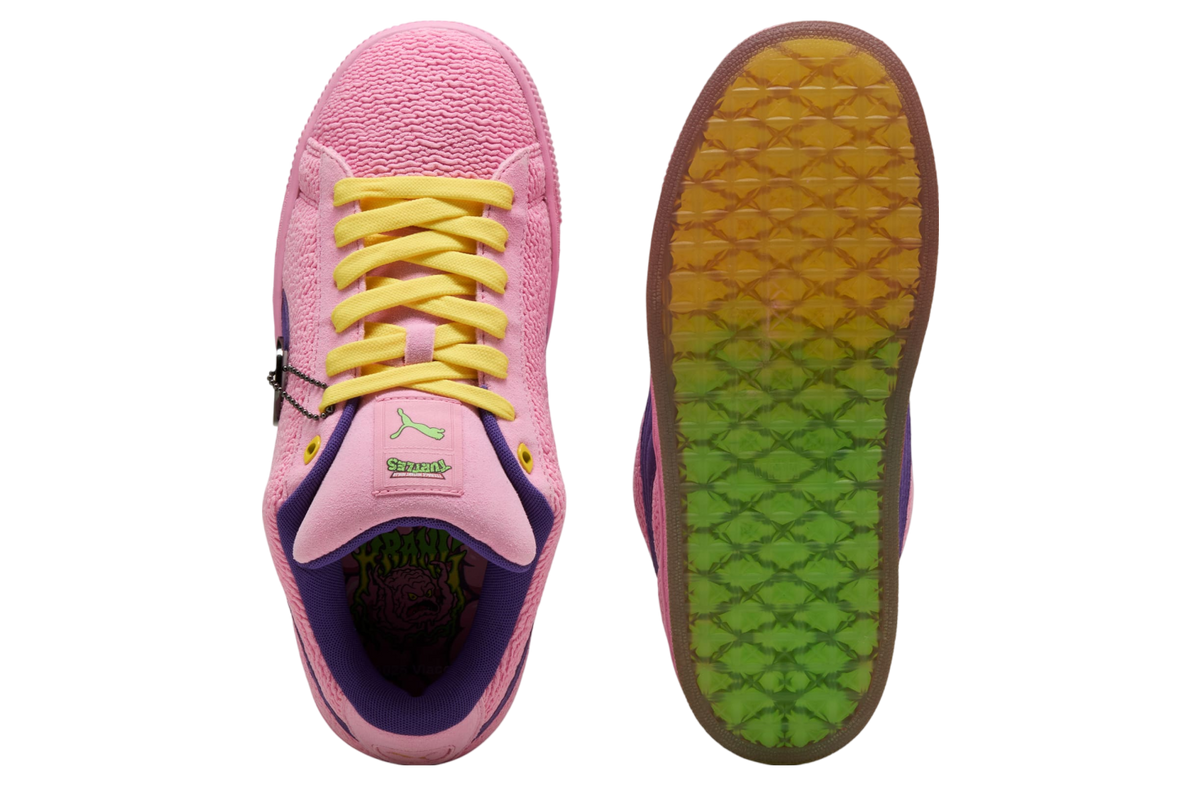 Puma x Tmnt Suede XL 2 Mauved Out / Team Violet - Image 4