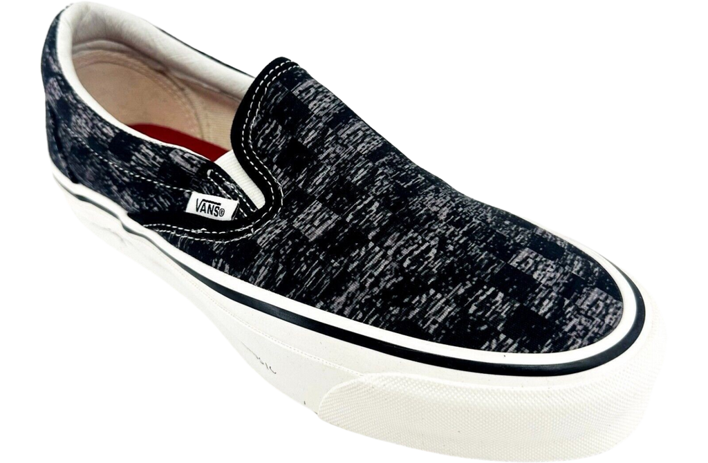Raised By Wolves x Vans OG Classic Slip-On LX TV Static - Image 2