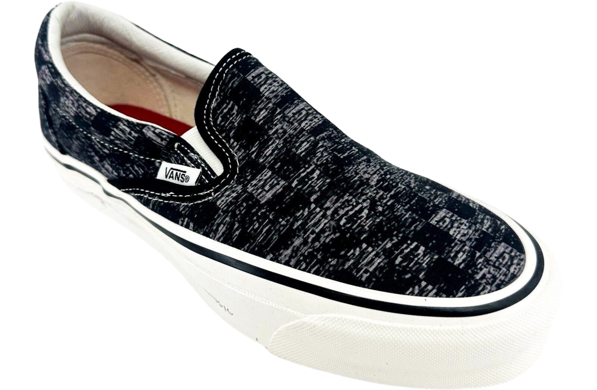 Raised By Wolves x Vans OG Classic Slip-On LX TV Static - Image 2