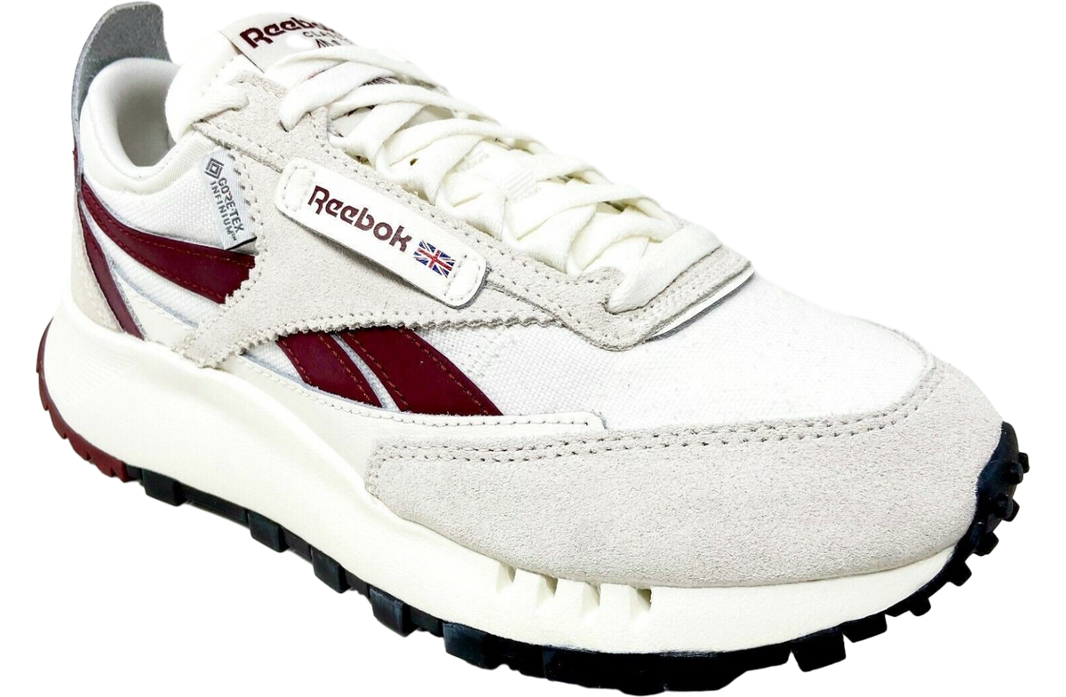 Reebok Classic Leather Legacy Gtx Chalk Collegiate Burgundy - Image 2