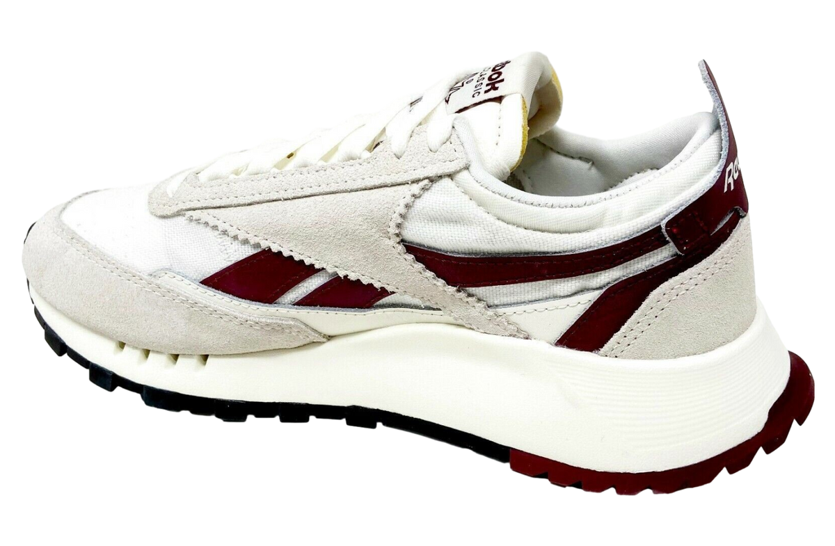 Reebok Classic Leather Legacy Gtx Chalk Collegiate Burgundy - Image 3