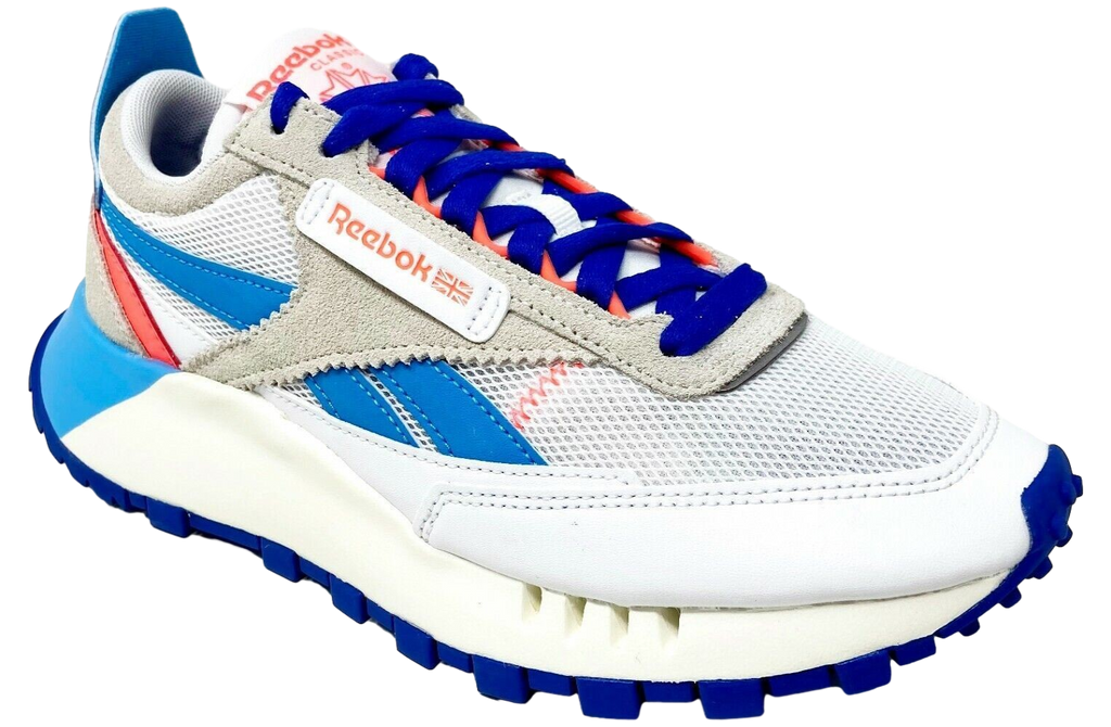 Reebok Classic Leather Legacy White Court Blue - Image 2
