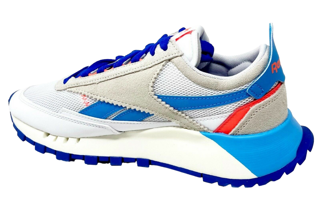 Reebok Classic Leather Legacy White Court Blue - Image 3