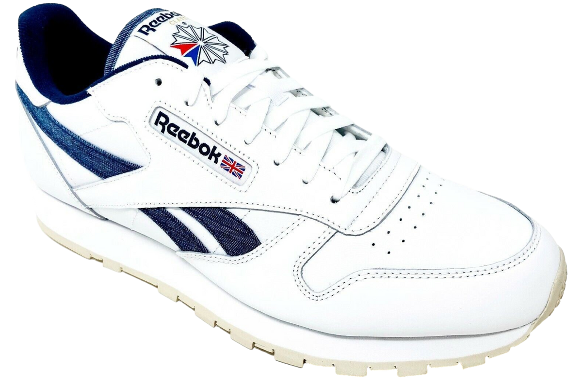 Reebok Classic Leather White Denim - Image 2