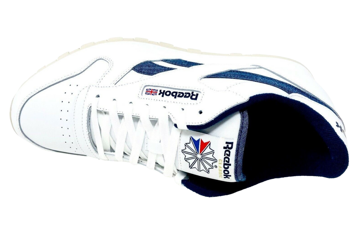 Reebok Classic Leather White Denim - Image 4