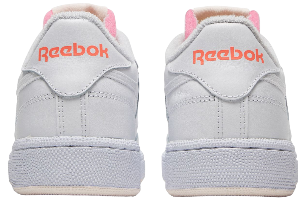 Reebok Club C 85 White Orange Flare WMNS - Image 4