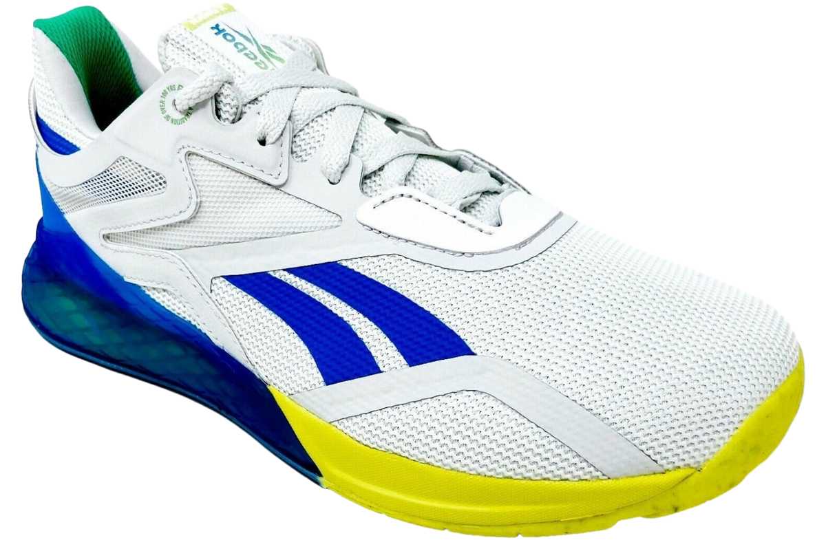 Reebok Nano X Chartreuse Blue WMNS - Image 2
