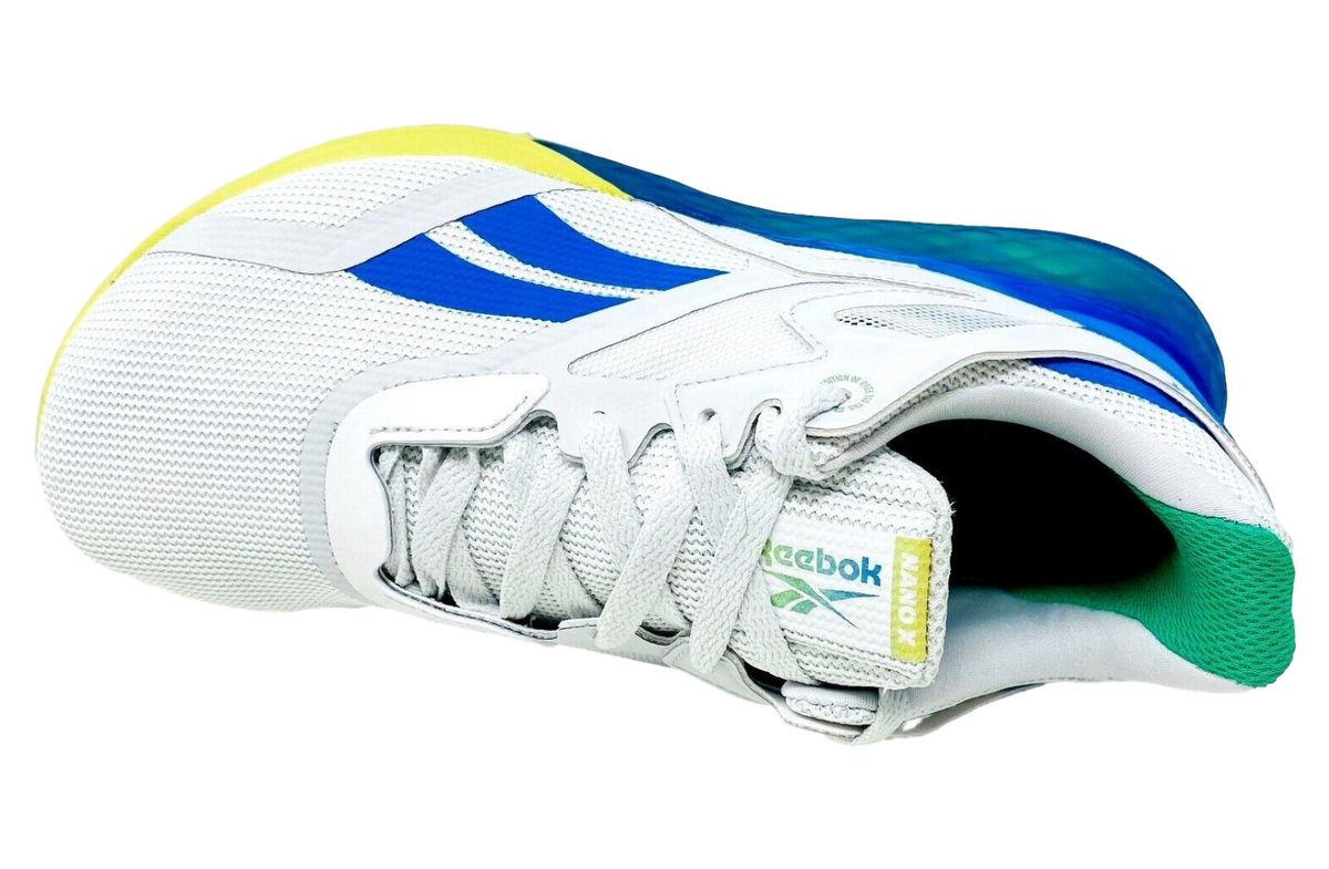 Reebok Nano X Chartreuse Blue WMNS - Image 4