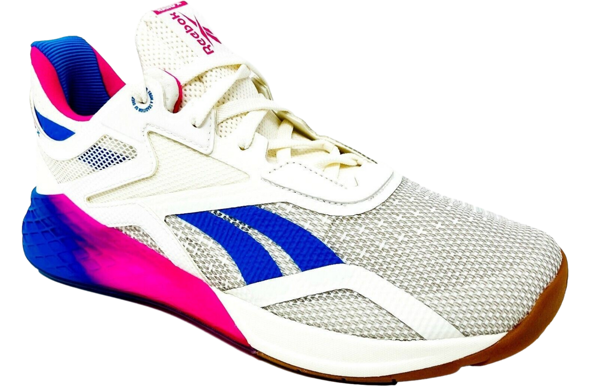 Reebok Nano X White Proud Pink Blue WMNS - Image 2