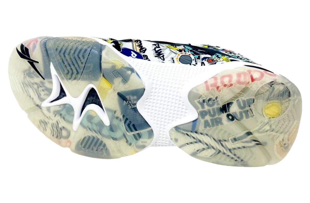Reebok Pump Court Sticker City-White Black - Image 5