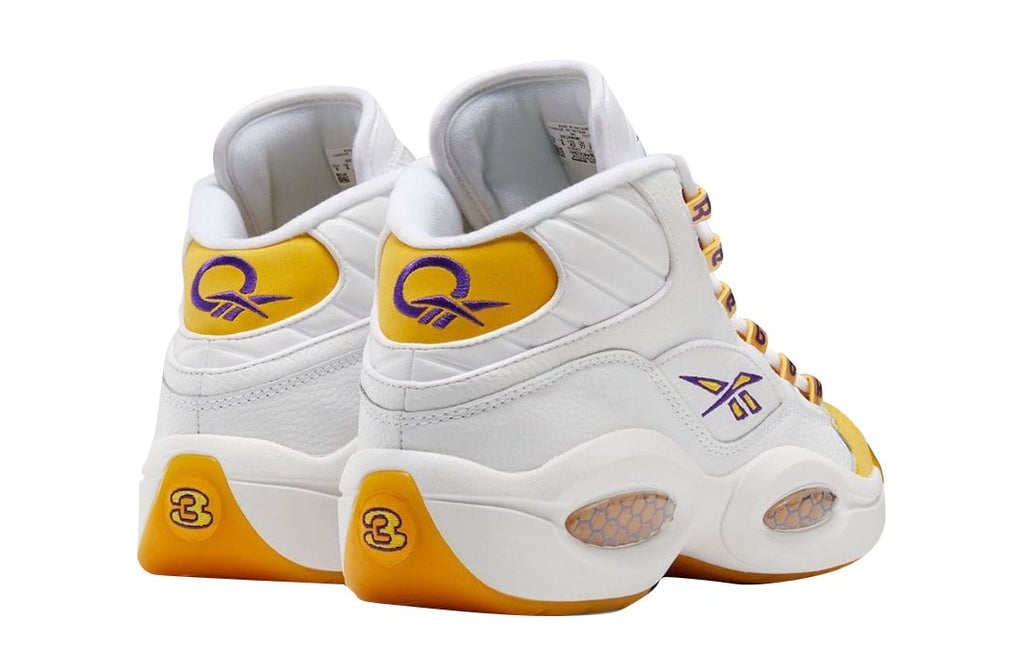 Reebok Question Mid Yellow Toe - Image 5