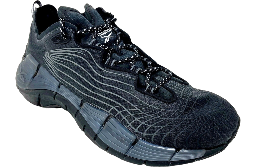 Reebok Zig Kinetica 2 Black Cold Grey - Image 2