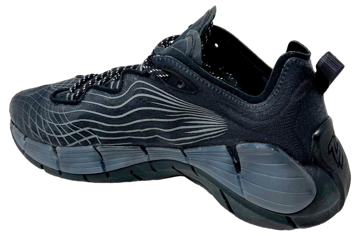 Reebok Zig Kinetica 2 Black Cold Grey - Image 3