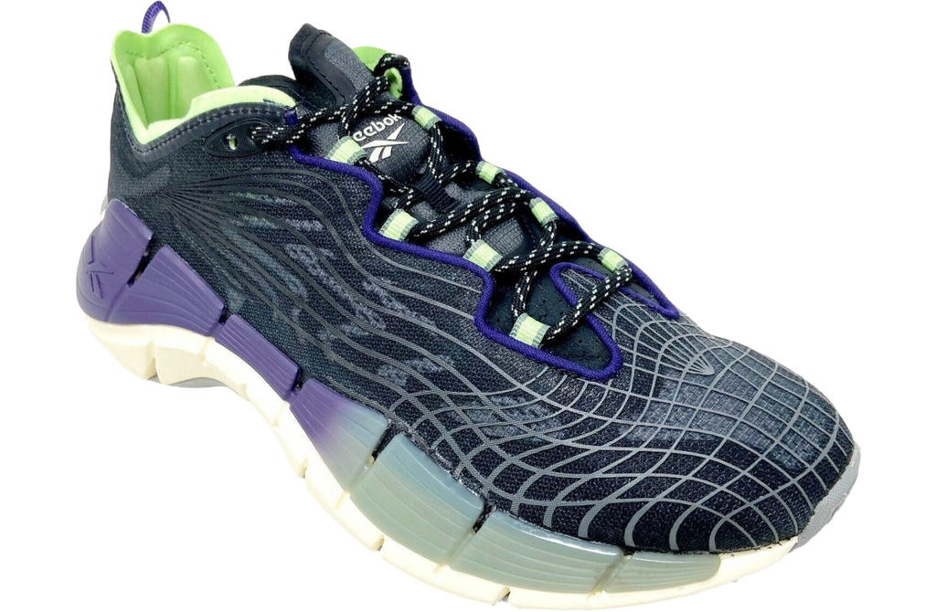 Reebok Zig Kinetica 2 Black Dark Orchid WMNS - Image 2