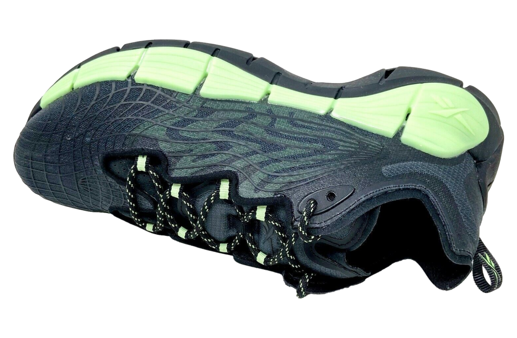 Reebok Zig Kinetica 2 Black Neon Mint - Image 4