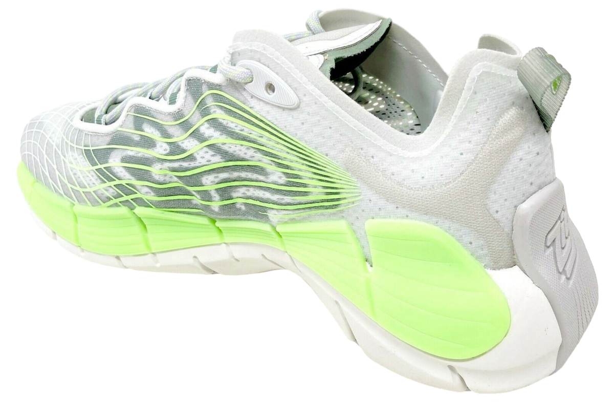 Reebok Zig Kinetica 2 Pure Grey Neon Mint - Image 3