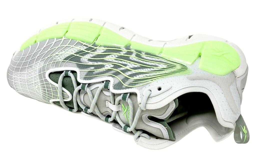 Reebok Zig Kinetica 2 Pure Grey Neon Mint - Image 4