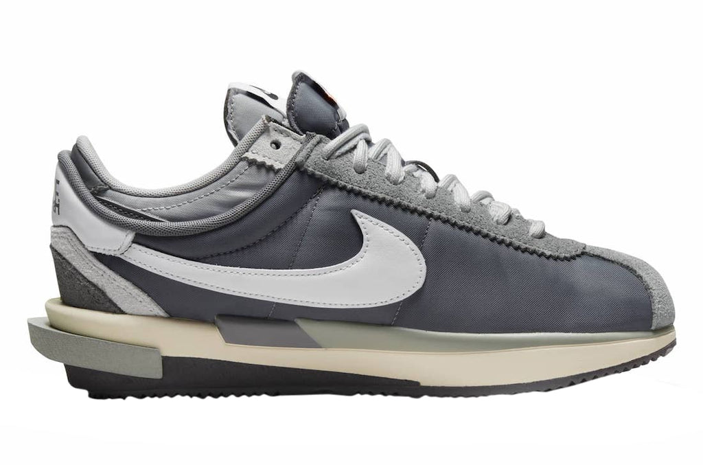 sacai x Nike Cortez Iron Grey - Image 3