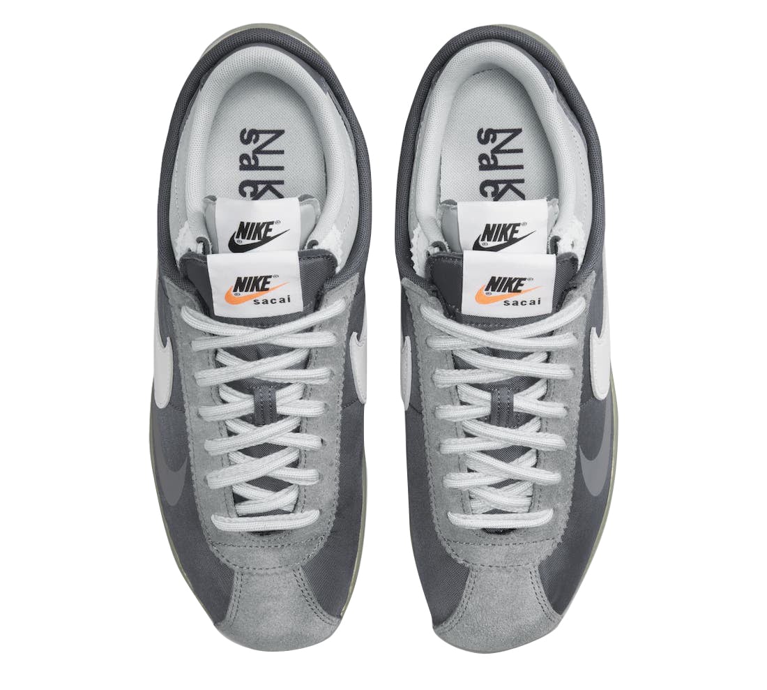 sacai x Nike Cortez Iron Grey - Image 4