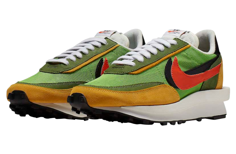 Sacai x Nike LDWaffle Green Gusto - Image 2