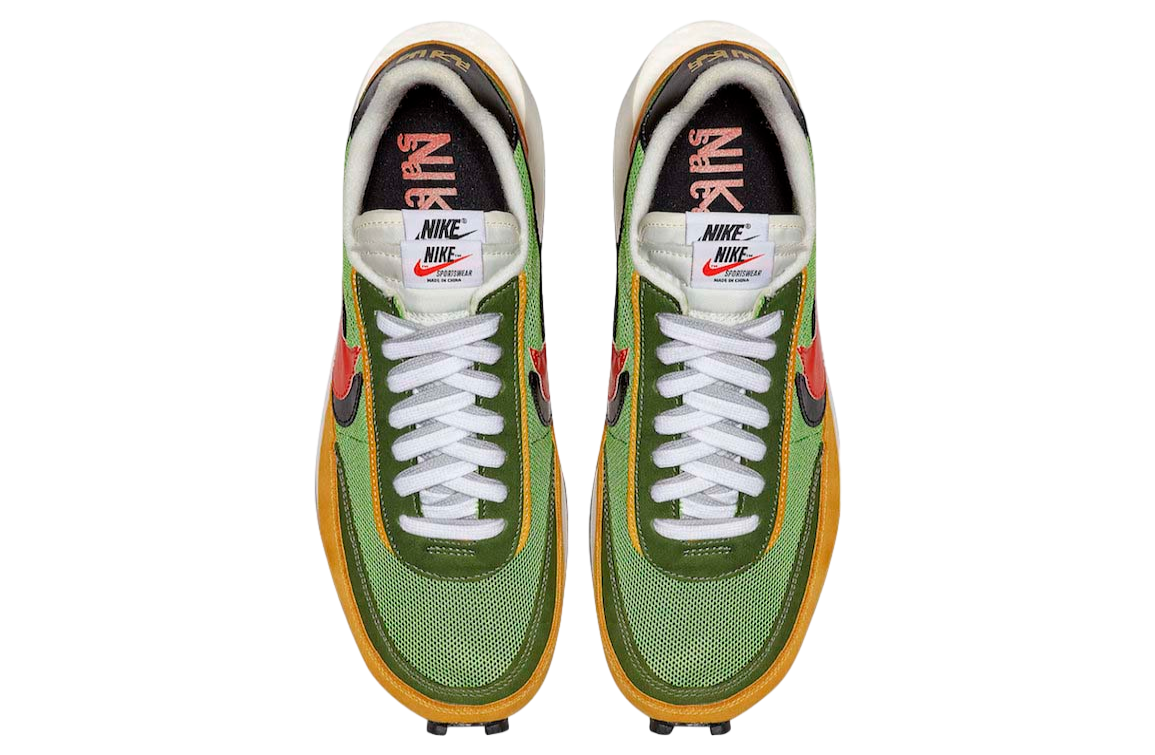 Sacai x Nike LDWaffle Green Gusto - Image 4