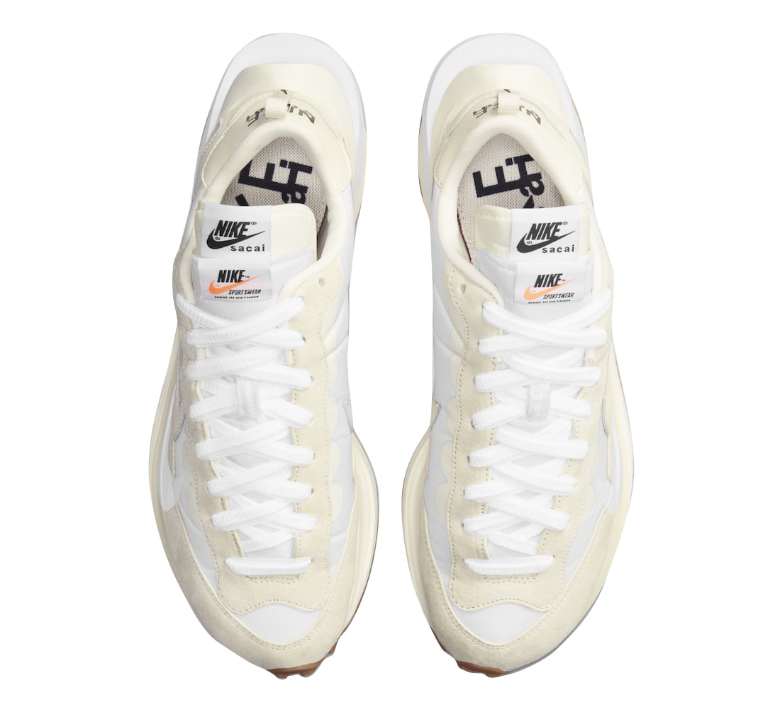 sacai x Nike VaporWaffle Sail - Image 3