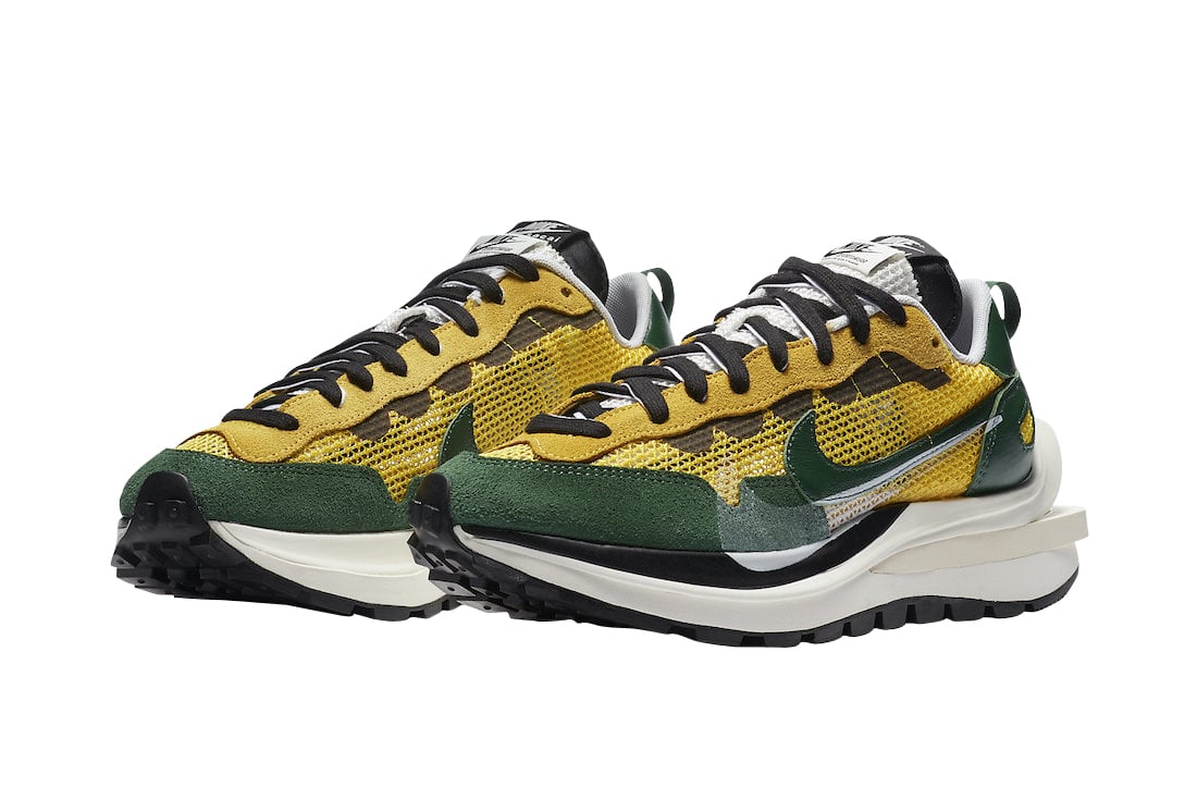 sacai x Nike VaporWaffle Tour Yellow - Image 2